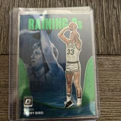 Larry Bird [Green] Basketball Cards 2022 Panini Donruss Optic Raining 3s Prices