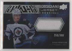 Cole Perfetti Hockey Cards 2021 SPx UD Black Obsidian Rookie Jersey Prices