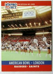 American Bowl, London Football Cards 1990 Pro Set Prices