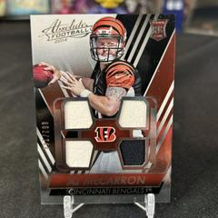 AJ McCarron [Autograph Jersey, Ball, Glove] #202 Football Cards 2014 Panini Absolute Prices