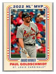 Paul Goldschmidt Baseball Cards 2023 Topps Heritage Award Winners Prices