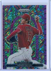 Shohei Ohtani [Purple Shimmer] Baseball Cards 2022 Panini Prizm Stained Glass Prices