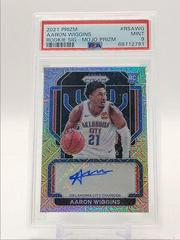 Aaron Wiggins [Mojo Prizm] Basketball Cards 2021 Panini Prizm Rookie Signatures Prices