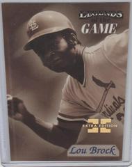 Lou Brock #6 Baseball Cards 1998 Sports Illustrated Then & Now Prices