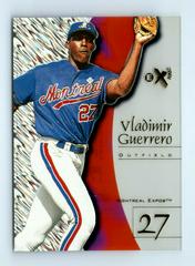 Vladimir Guerrero Baseball Cards 1998 Skybox EX 2001 Prices