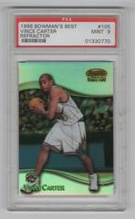 Vince Carter [Refractor] #105 Basketball Cards 1998 Bowman's Best Prices