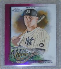 Aaron Judge [Magenta] #11 Baseball Cards 2022 Topps Allen & Ginter Chrome Prices