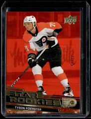 Tyson Foerster [Red] #13 Hockey Cards 2023 Upper Deck Star Rookies Prices