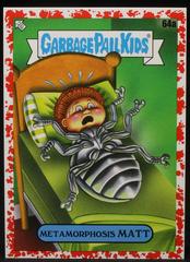 Metamorphosis Matt [Red] #64a Garbage Pail Kids Book Worms Prices