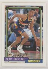 chris jackson #8 Basketball Cards 1992 Topps Prices