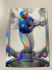 Starlin Castro [Refractor] Baseball Cards 2010 Bowman Sterling Prices