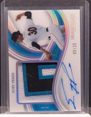 Eury Perez [Prospect Patch Autograph Holo Silver] #4 Baseball Cards 2023 Panini Immaculate Prices