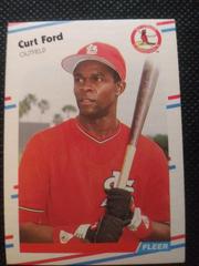 Curt Ford #32 Baseball Cards 1988 Fleer Prices