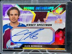 Alex Newhook [Spectrum] #AN Hockey Cards 2021 SPx Rookie Auto Jersey Prices