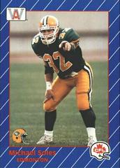 Michael Soles #44 Football Cards 1991 All World CFL Prices