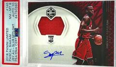 Pascal Siakam [Jersey Autograph Silver Spotlight] #140 Basketball Cards 2016 Panini Limited Prices