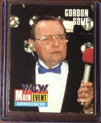 Gordon Solie Wrestling Cards 1995 Cardz WCW Main Event Prices