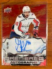Garrett Pilon [Autograph] Hockey Cards 2021 Upper Deck Ice Premieres Prices