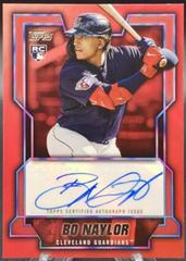 Bo Naylor [Red] #TJA-BN Baseball Cards 2023 Topps Japan Edition Autographs Prices
