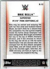 Brie Bella #R-12 Wrestling Cards 2017 Topps WWE Women's Division Prices