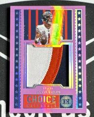 Justin Fields [Pearl] #CHM-28 Football Cards 2022 Panini Encased Choice Materials Prices