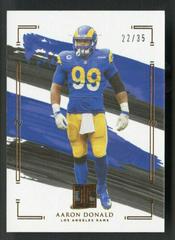 Aaron Donald #57 Football Cards 2021 Panini Impeccable Prices