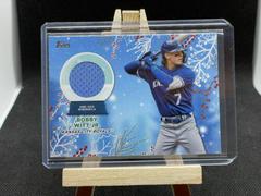 Bobby Witt Jr. Baseball Cards 2023 Topps Holiday Relics Prices