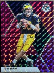 Tom Brady [Purple Mosaic] #66 Football Cards 2021 Panini Mosaic Draft Picks Prices