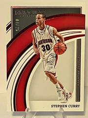 Stephen Curry [Red] Basketball Cards 2022 Panini Immaculate Collection Collegiate Prices