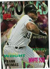 Frank Thomas #128 Baseball Cards 1995 Fleer Prices