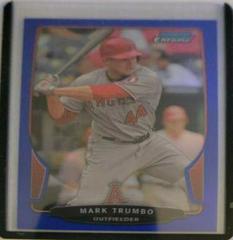 Mark Trumbo [Refractor] #125 Baseball Cards 2013 Bowman Chrome Prices