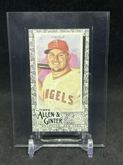 Mike Trout [Mini Black Border] #85 Baseball Cards 2020 Topps Allen & Ginter Prices
