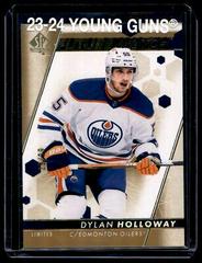 Dylan Holloway [Limited Gold] Hockey Cards 2022 SP Authentic Prices