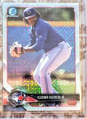 Vladimir Guerrero Jr. [Throwing] Baseball Cards 2018 Bowman Mega Box Chrome Prices