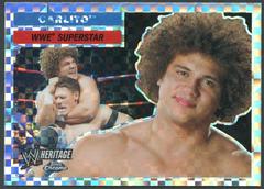 Carlito [Xfractor] Wrestling Cards 2006 Topps Heritage Chrome WWE Prices