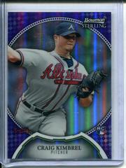 Craig Kimbrel [Rookie Refractor] Baseball Cards 2011 Bowman Sterling Prices