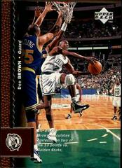 Dee Brown Basketball Cards 1996 Upper Deck Prices