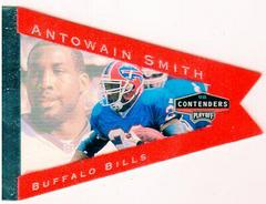 Antowain Smith [Red] #11 Football Cards 1998 Playoff Contenders Pennants Prices