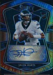 Jalen Hurts [Tie-Dye Prizm] Football Cards 2020 Panini Select Rookie Signatures Prices