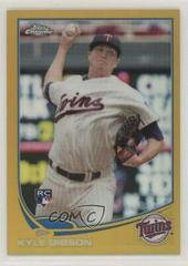 Kyle Gibson #MB-38 Baseball Cards 2013 Topps Chrome Update Prices
