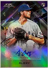 A. J. Alexy [Purple] #FA-AAL Baseball Cards 2022 Topps Fire Autographs Prices