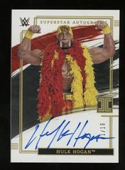 Hulk Hogan [Holo Gold] #SA-HHG Wrestling Cards 2022 Panini Impeccable WWE Superstar Autographs Prices