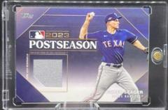 Corey Seager Baseball Cards 2024 Topps Postseason Performance Relic Prices