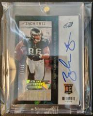 Zach Ertz [Autograph Cracked Ice Ticket] #240 Football Cards 2013 Panini Contenders Prices