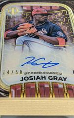 Josiah Gray #IPA-JG Baseball Cards 2022 Topps Tribute Iconic Perspectives Autographs Prices