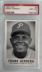 Frank Herrera #5 Baseball Cards 1960 Leaf Prices