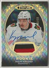 Philipp Kurashev [Portrait Patch Autograph] #197 Hockey Cards 2020 Upper Deck Stature Prices