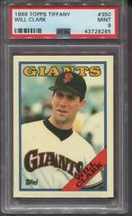 Will Clark #350 Baseball Cards 1988 Topps Tiffany Prices