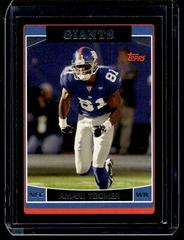 Amani Toomer [Black] #138 Football Cards 2006 Topps Prices