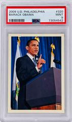 Barack Obama #320 Football Cards 2009 Upper Deck Philadelphia Prices